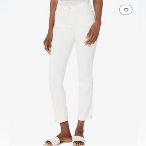 Joe’s Jeans The Lara Mid Rise Cigarette Ankle White Sz 27, Never Worn!